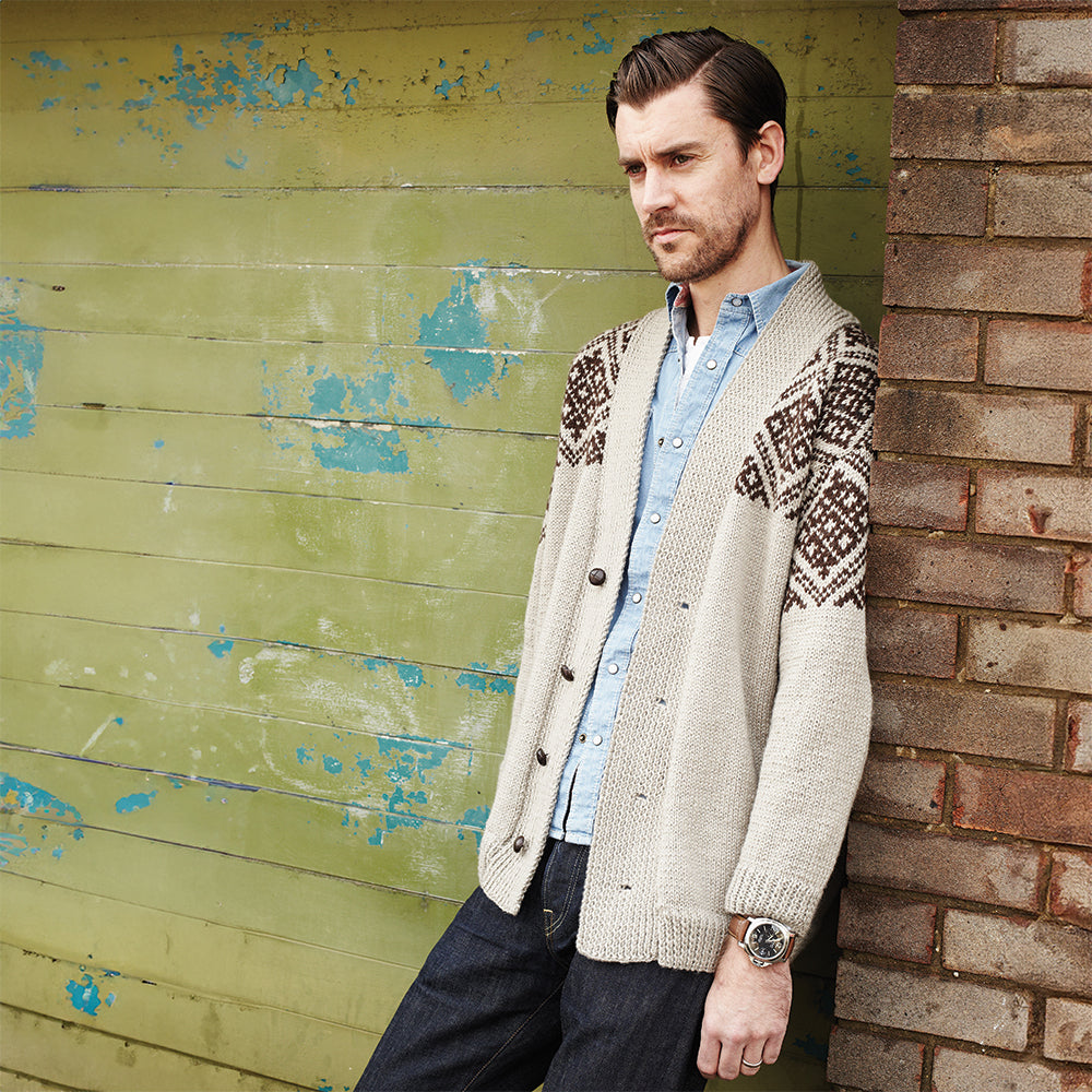 Debbie Bliss Dave's Fair Isle Cardigan PDF