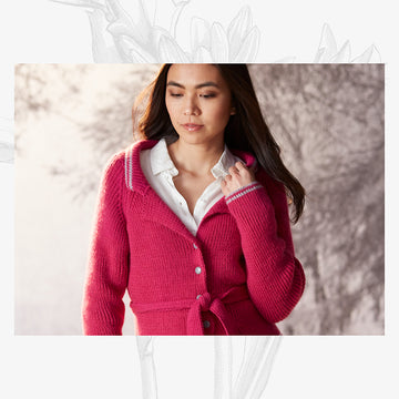 Willow & Lark Bathsheba Cardigan Knitting Pattern