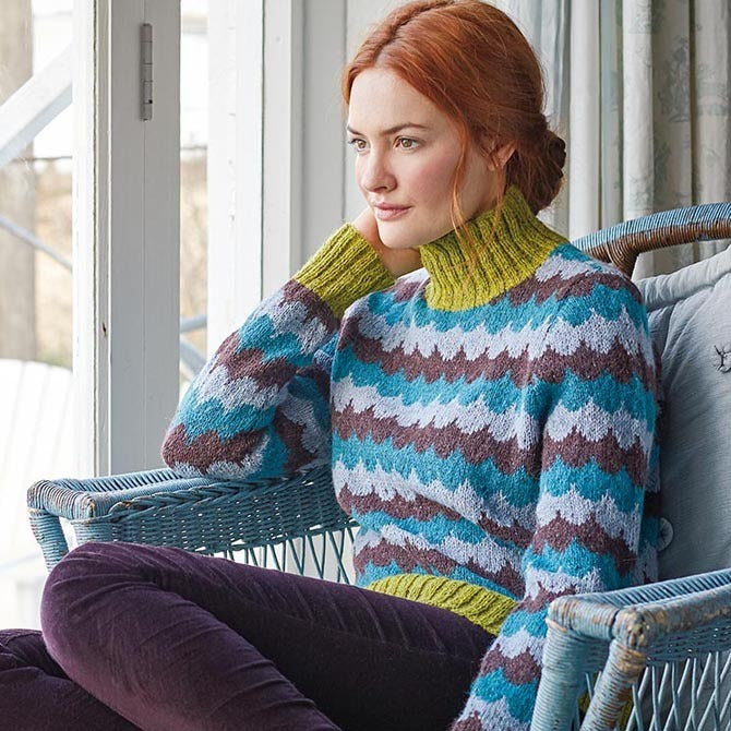 Rowan Column Jumper Knitting Pattern