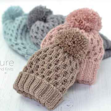 Aston Cable Bobble Hat