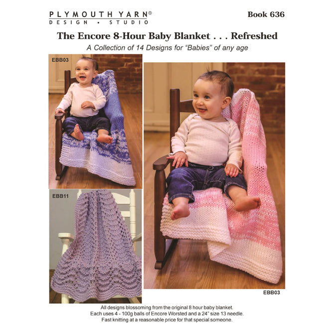 Knitting Baby Blanket Pattern PDF Download – Plymouth Yarn The