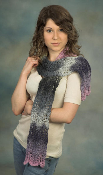 Scarf M Knitting Pattern