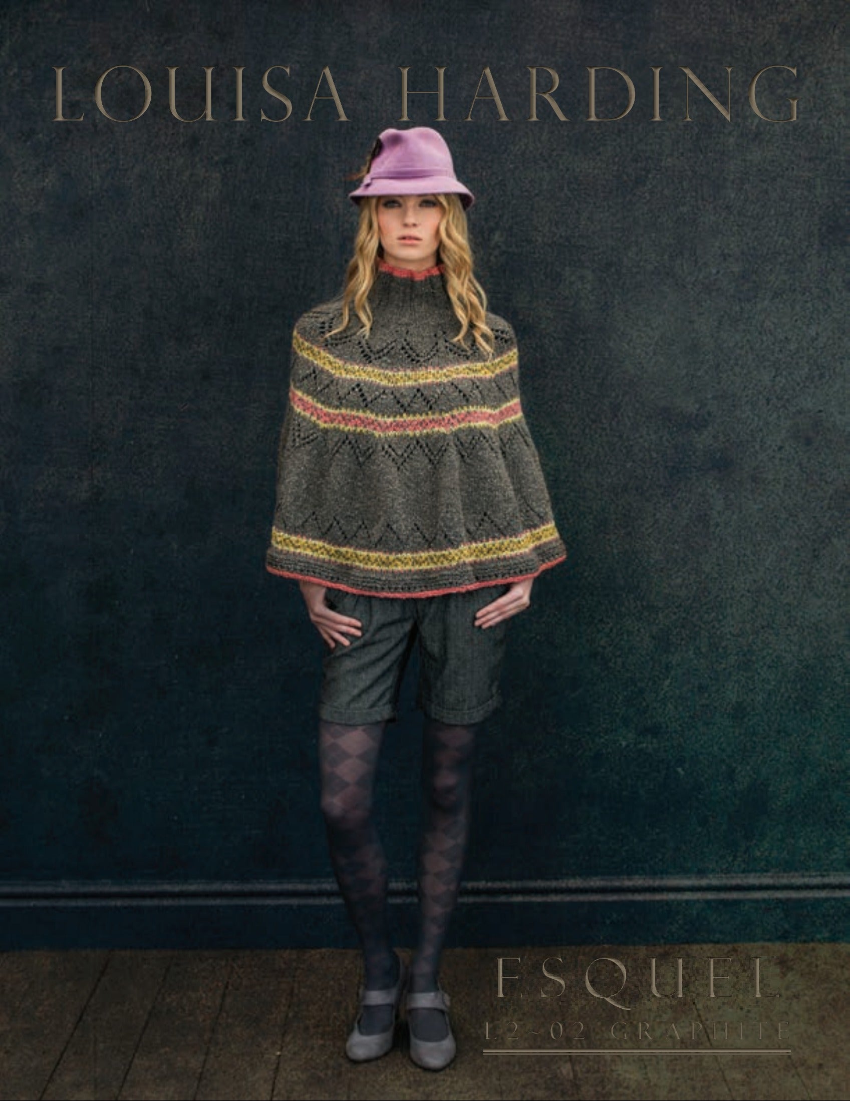 Louisa Harding Graphite Cape Knitting Pattern