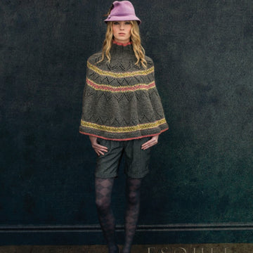 Louisa Harding Graphite Cape Knitting Pattern