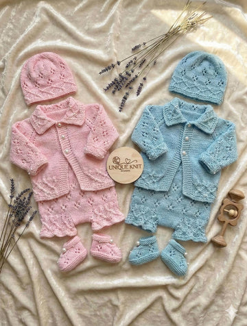 "Iris" cardigan set reborn / baby
