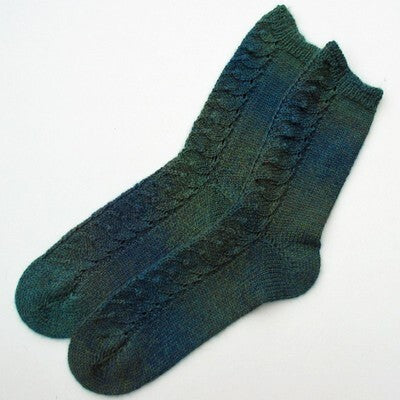 Jojoland Scallop Socks Knitting Pattern
