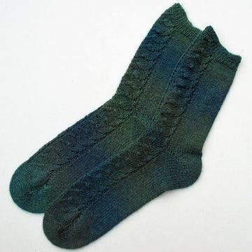 Jojoland Scallop Socks Knitting Pattern