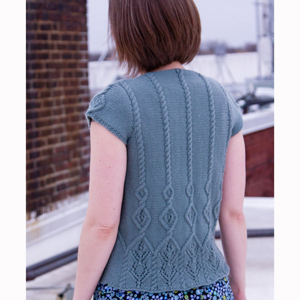 Valley Yarns WEBS Made To Border Knitting Pattern