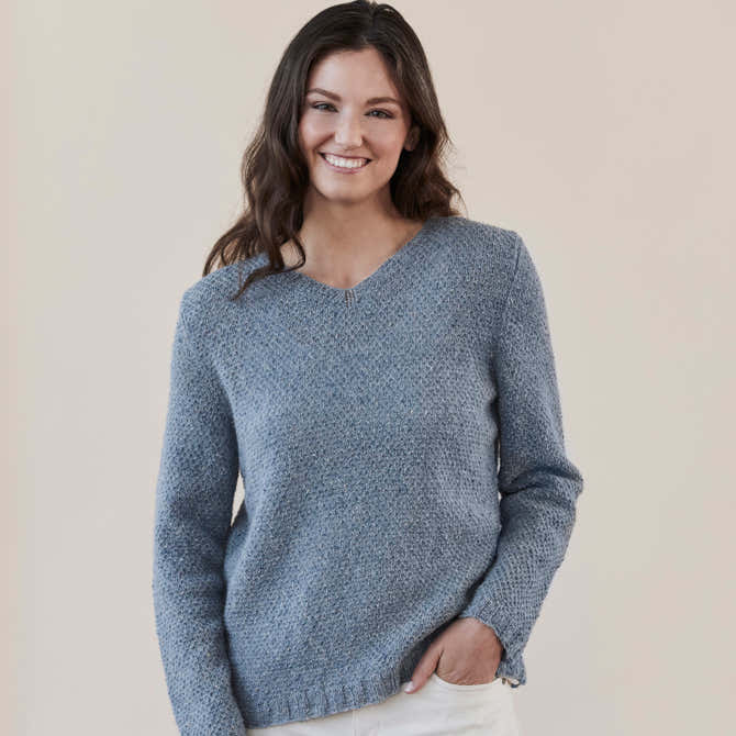 Tahki Yarns Dunton Pullover Knitting Pattern