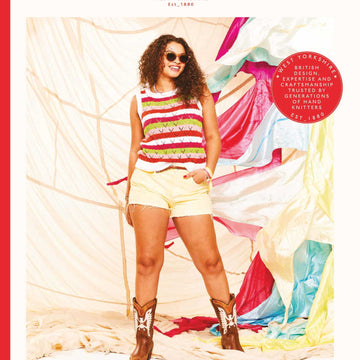 Sirdar Headliner Stripe Vest Top Knitting Pattern