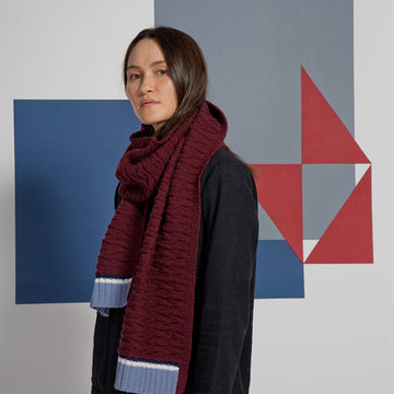 MillaMia Mija Scarf Knitting Pattern