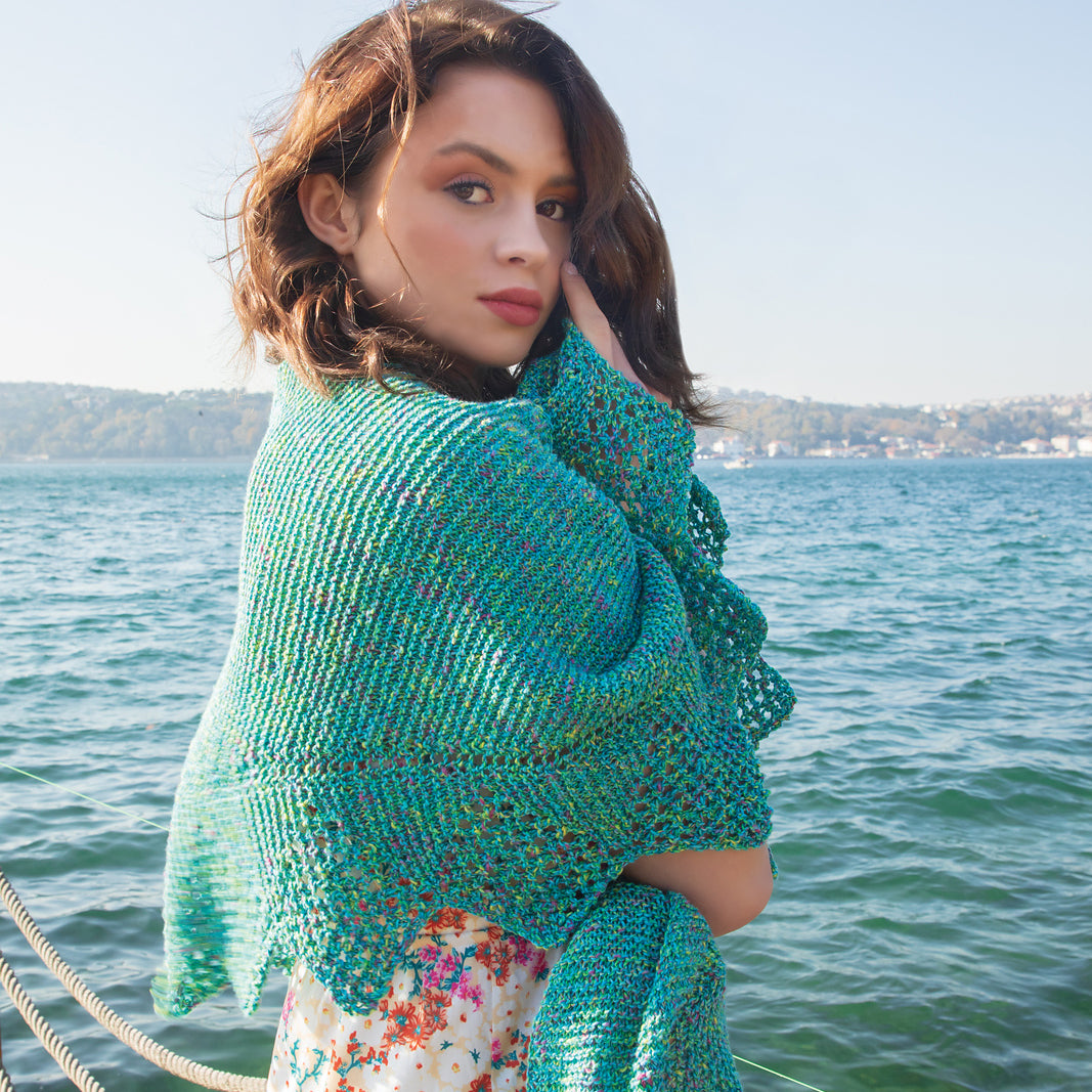 Jody Long JLH Lotus Wrap Knitting Pattern