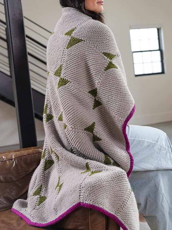 Peggy Blanket in Berroco Vintage Chunky PDF