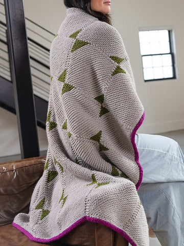 Peggy Blanket in Berroco Vintage Chunky PDF