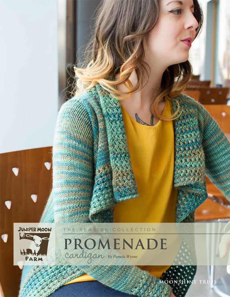 Promenade Cardigan Knitting Pattern