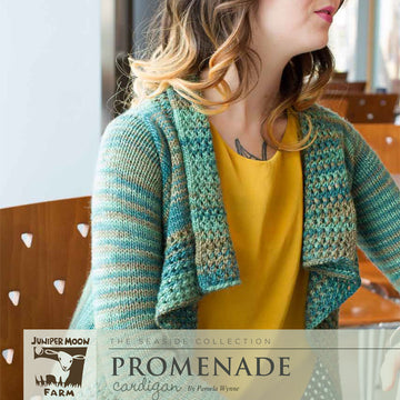 Promenade Cardigan Knitting Pattern