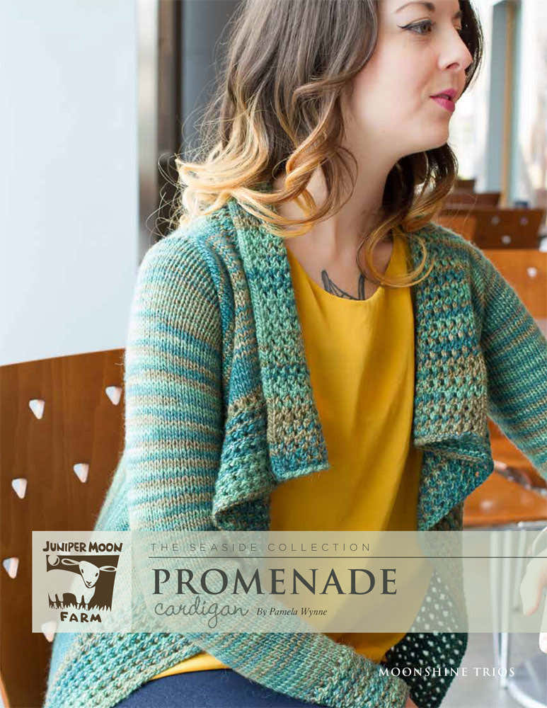 Promenade Cardigan Knitting Pattern