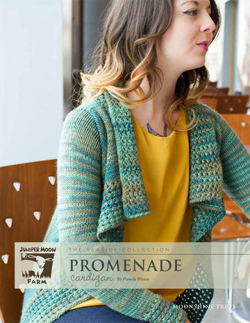 Promenade Cardigan Knitting Pattern