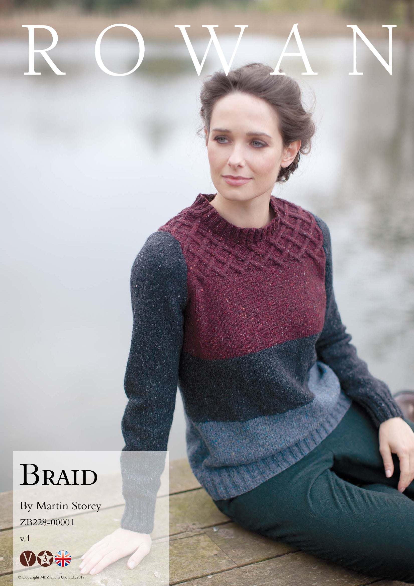Rowan Braid Jumper Knitting Pattern