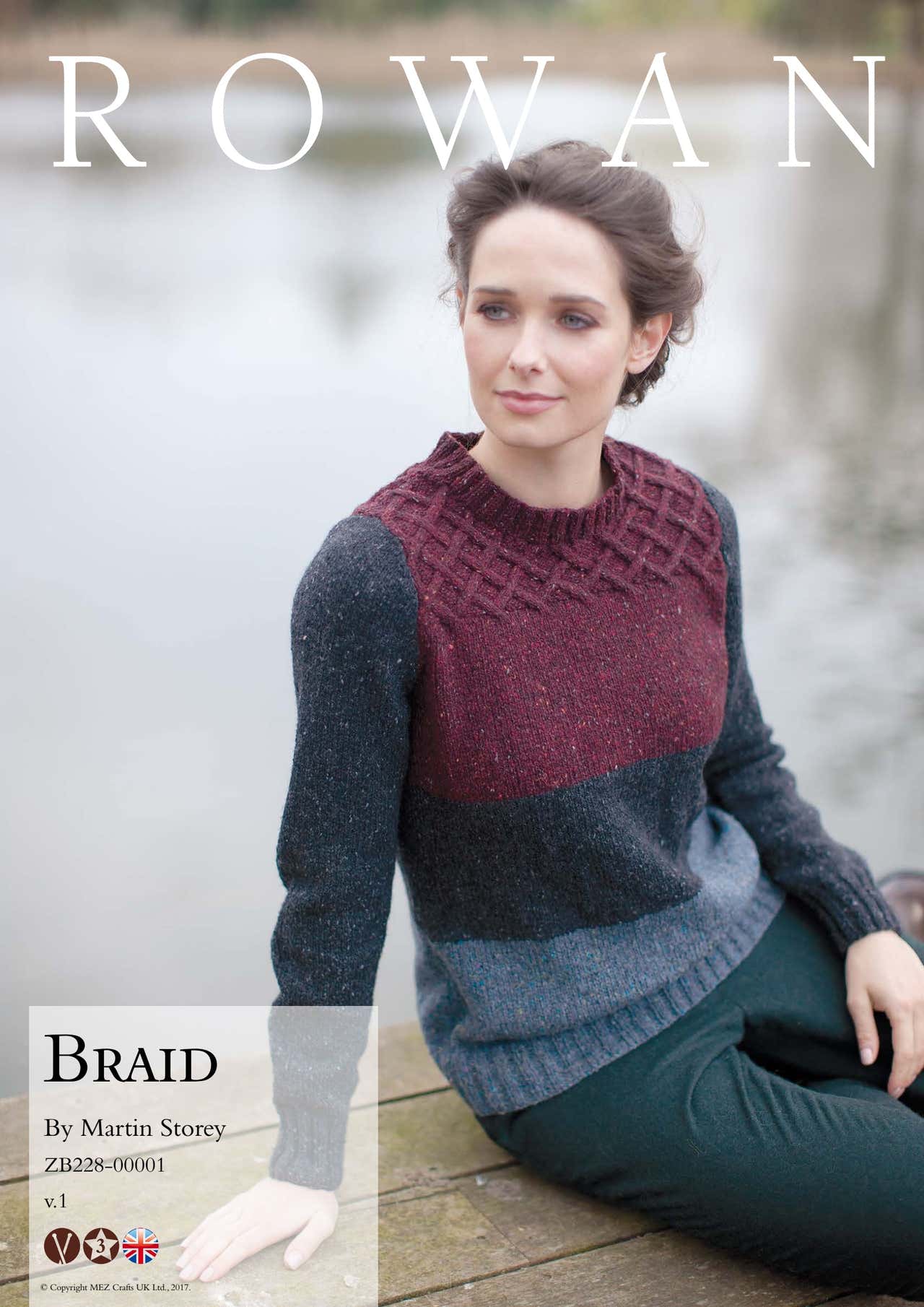 Rowan Braid Jumper Knitting Pattern