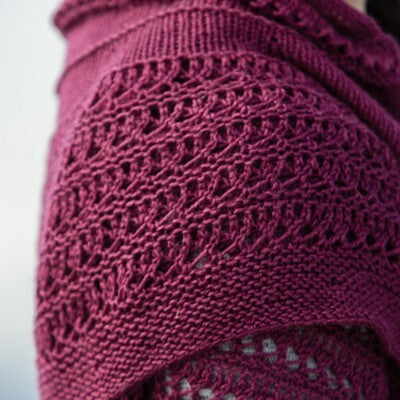 Valley Yarns Sequoyah Shawl Knitting Pattern