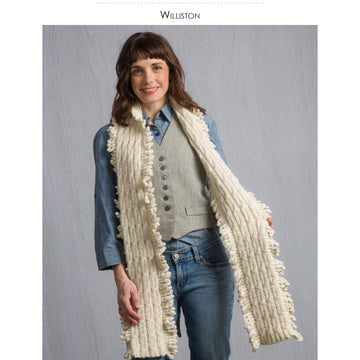 Classic Elite Yarns Williston Scarf Knitting Pattern