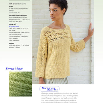 Berroco Niche Jumper Knitting Pattern