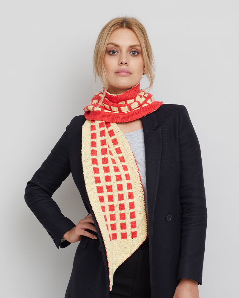 MillaMia Dagmar Scarf Knitting Pattern