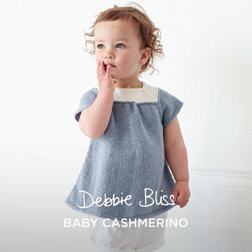 Debbie Bliss Square Neck Smock Top Knitting Pattern