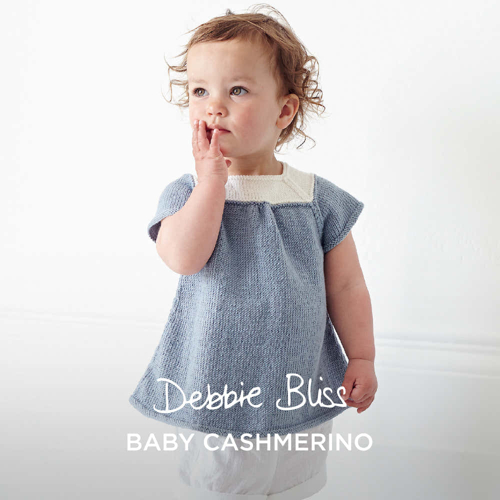 Debbie Bliss Square Neck Smock Top Knitting Pattern