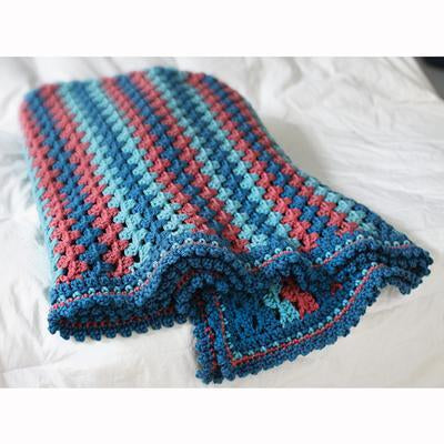 Valley Yarns Varve Baby Blanket Crochet Pattern
