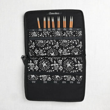 ChiaoGoo Spin 5" Tip Interchangeable Bamboo Knitting Needle Set - Small US 2 - US 8