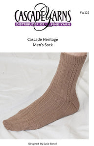 Men's Socks Knitting Pattern