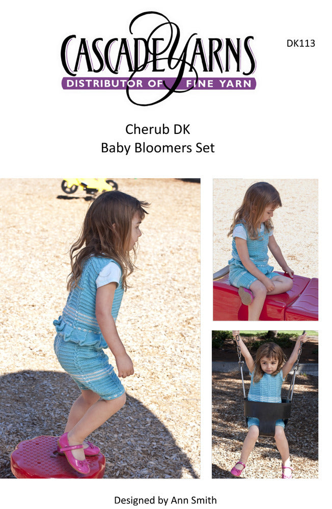 Tank Top and Bloomers Set Dress Knitting Pattern