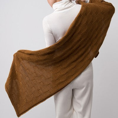 Shibui Knits Motif Wrap Knitting Pattern