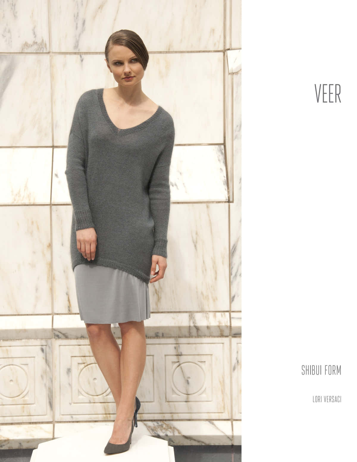 Shibui Knits Veer Dress Knitting Pattern