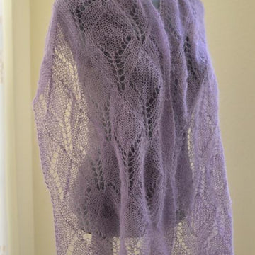 #306 Amethyst Shawl