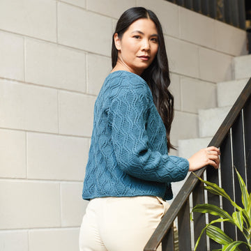 Balance Cardigan in Rowan Cotton Revive PDF