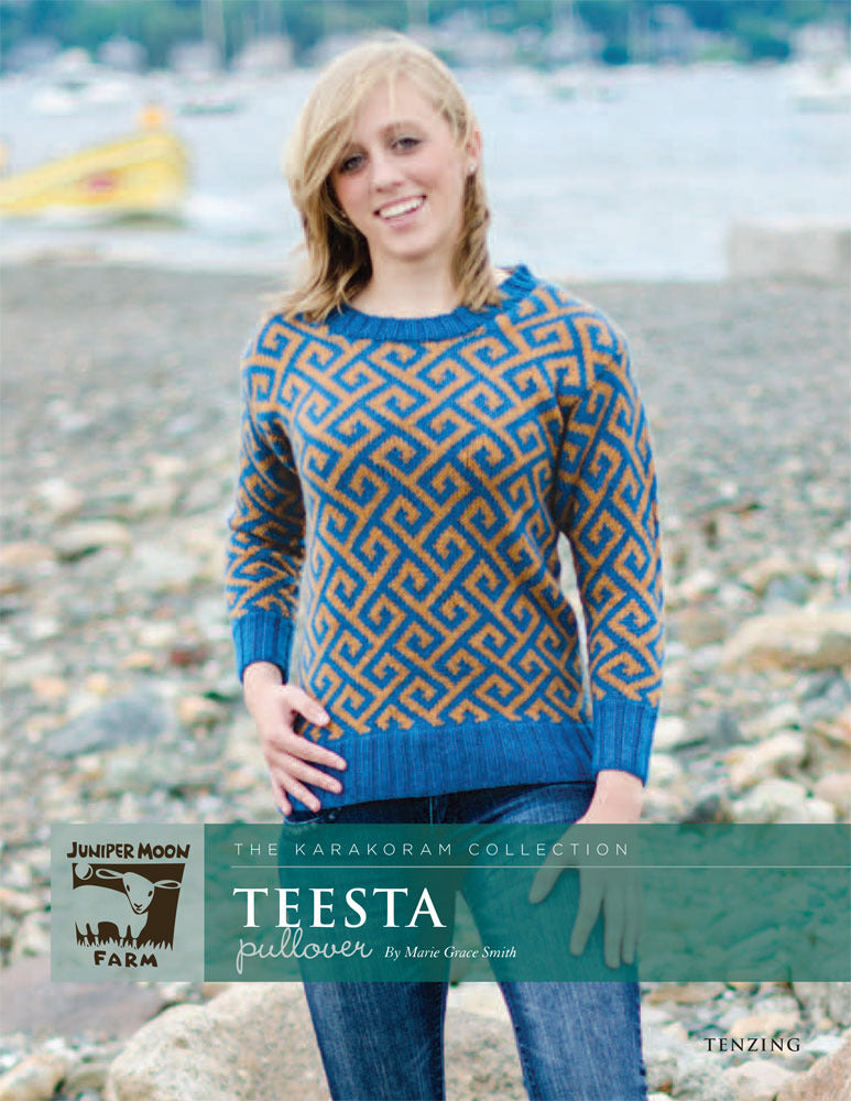 Teesta Pullover Jumper Knitting Pattern