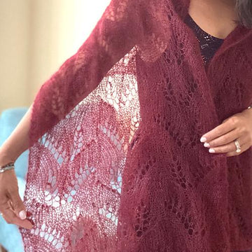 #335 Evangeline Shawl