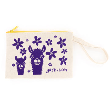 WEBS Sheep & Alpaca Cotton Wristlet