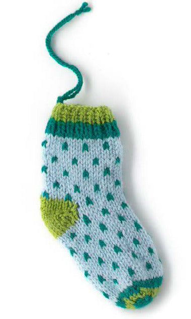 Paintbox Yarns Merry Stocking Knitting Pattern