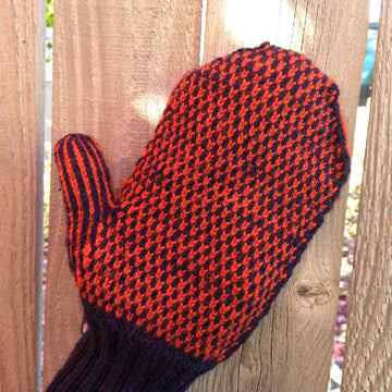 Winter Poppy Mittens