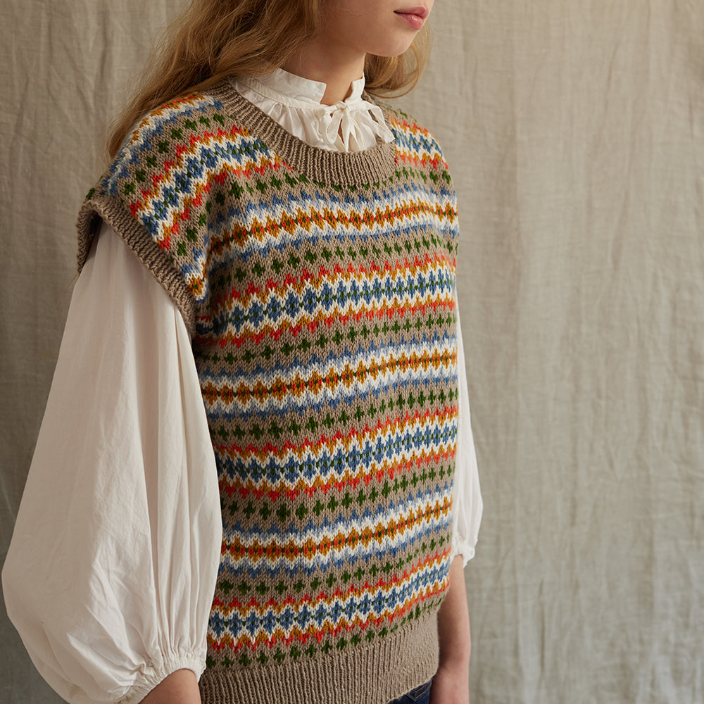 Debbie Bliss Miana Fairisle Tank Top Knitting Pattern