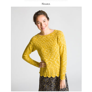 Classic Elite Yarns Namika Jumper Knitting Pattern