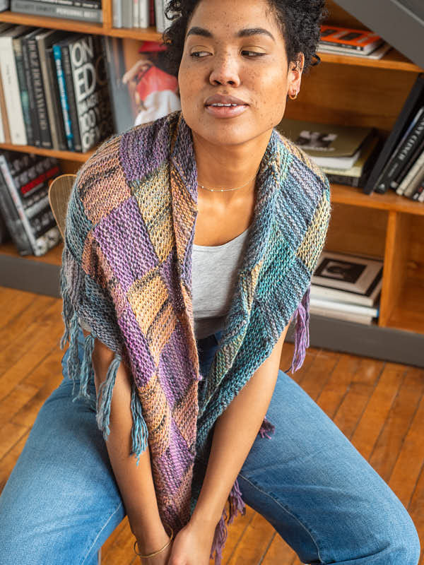 Marit Shawl Wrap Crochet Pattern