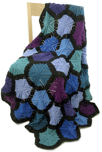 Arabesque Throw Blanket Crochet Pattern