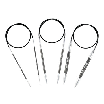 KnitPro Karbonz Fixed Circular Needles 16"