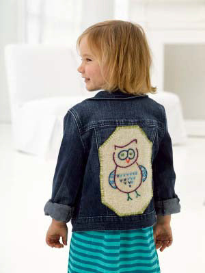 Who's Cool Applique Patch Accessory Knitting Pattern