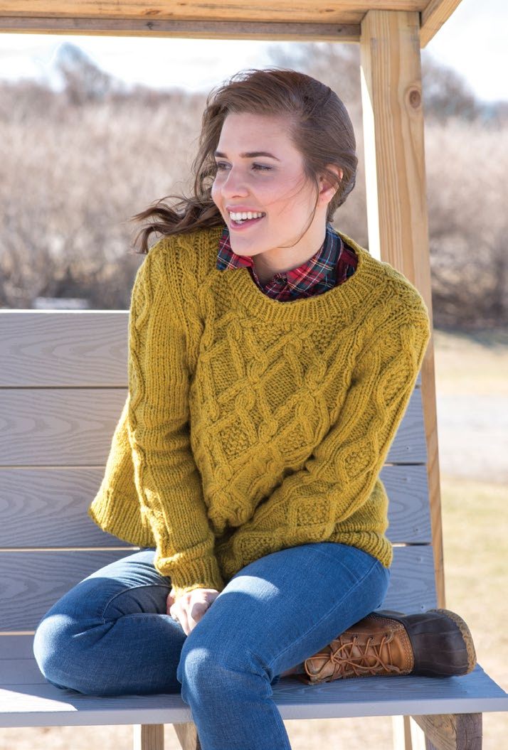 Riasa Pullover Jumper Knitting Pattern